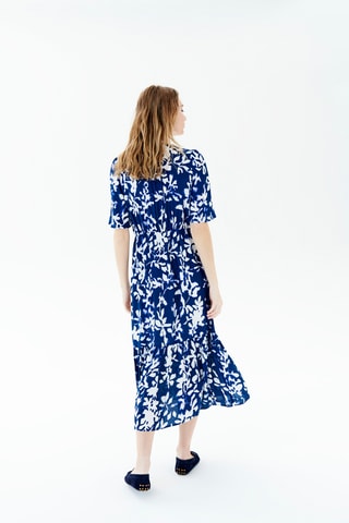 Lange Jurk Tania - Blauw