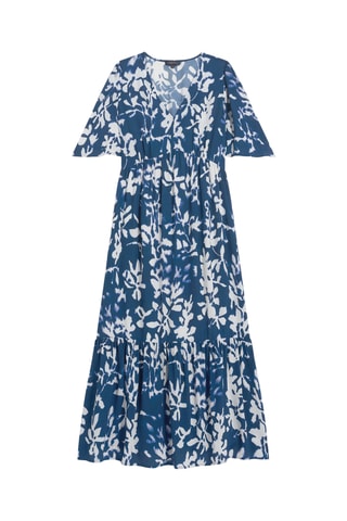 Lange Jurk Tania - Blauw