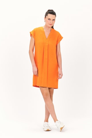 Rechte Jurk Mirabelle - Oranje