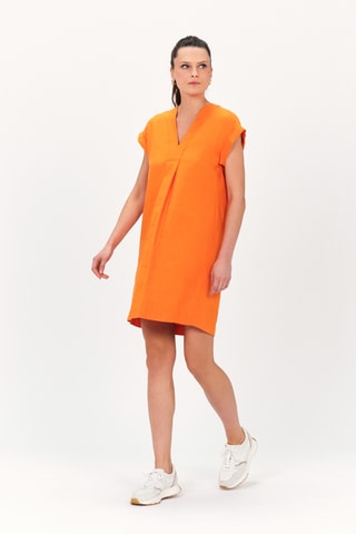Rechte Jurk Mirabelle - Oranje