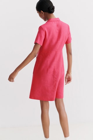 Rechte Jurk Laure - Fuchsia