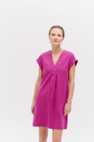 Rechte Jurk Mirabelle - Roze