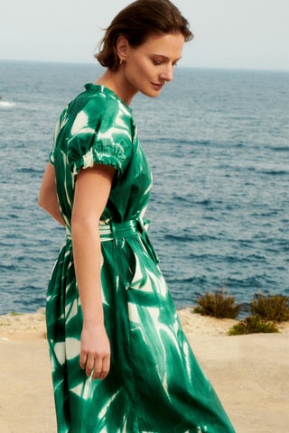 Blouse-jurk Franny - Groen