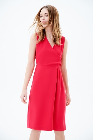 Rechte Jurk Ricky - Fuchsia