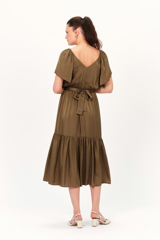 Midi-jurk Relaia - Kaki