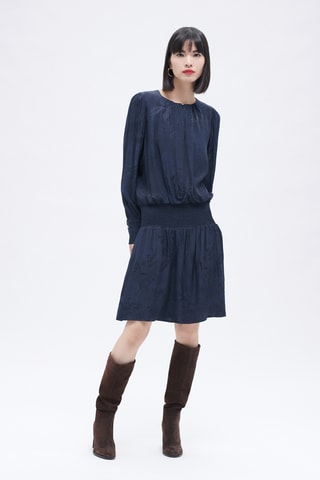 Jurk Lage Taille Recile - Blauw