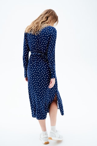 Wikkeljurk Ramelie - Marineblauw