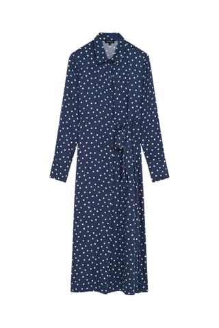 Wikkeljurk Ramelie - Marineblauw