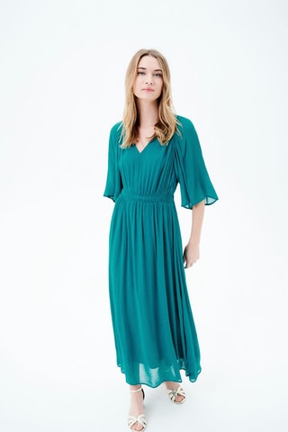 Lange Jurk Regina - Groen