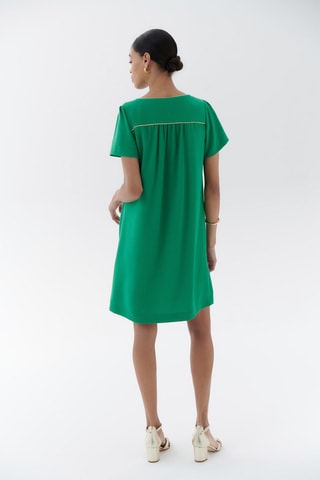 Trapezium Jurk Raffy - Groen