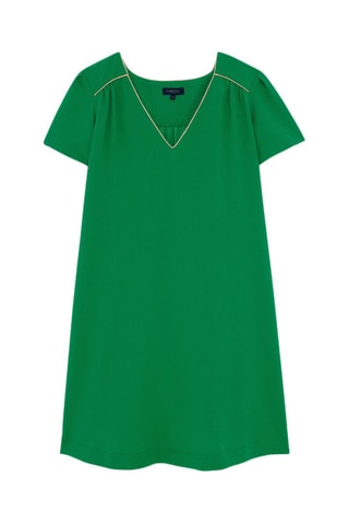 Trapezium Jurk Raffy - Groen