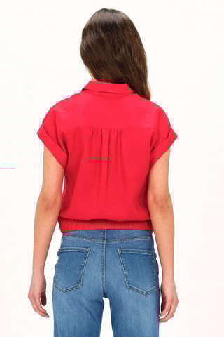 Linnen Blouse Clivio - Rood