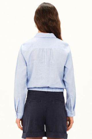 Linnen Blouse Livie - Blauw