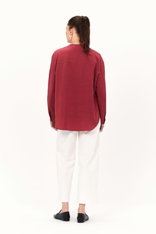 Blouse Cesare - Donkerbruin