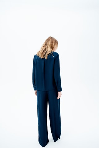 Blouse Clyde - Blauw