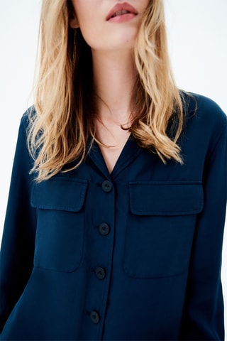 Blouse Clyde - Blauw