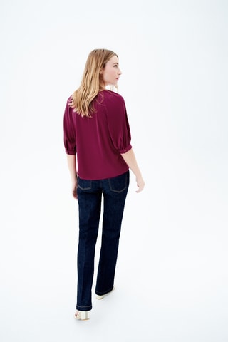 Blouse Tenry - Bordeauxrood