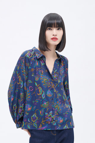 Blouse Cibeau - Marineblauw