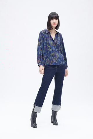 Blouse Cibeau - Marineblauw