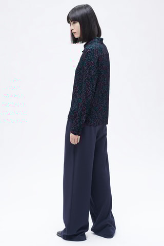 Blouse Talba - Pauwblauw