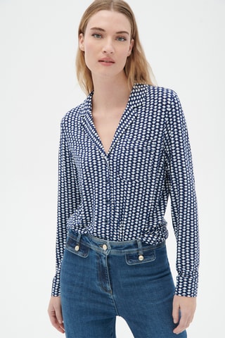 Blouse Tamare - Blauw