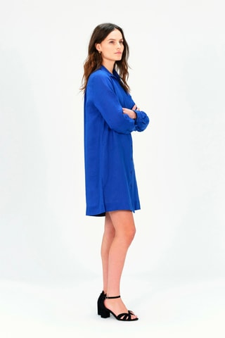 Linnen Tuniek Casilda - Blauw