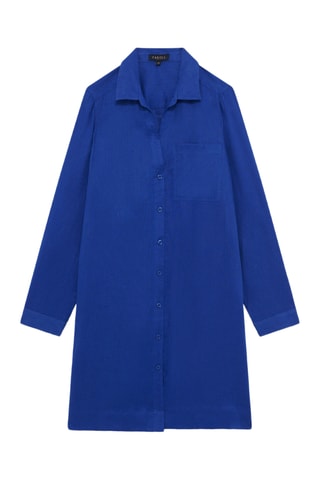 Linnen Tuniek Casilda - Blauw