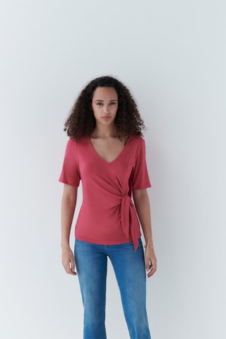 T-shirt Tglynda - Rood