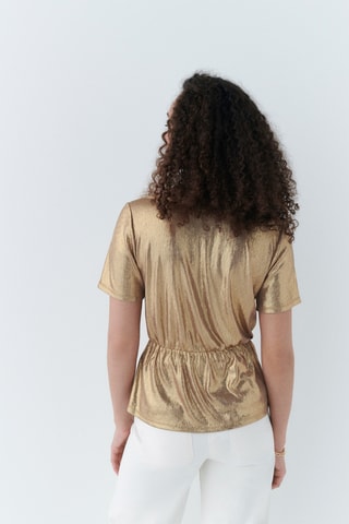 T-shirt Tany - Goudkleurig