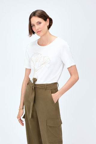 T-shirt Tlada - Wit