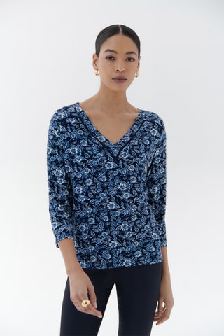 T-shirt Tneva - Blauw