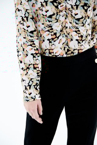 Top Christy - Beige en Zwart