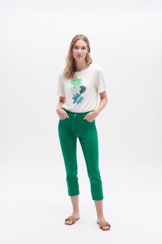 Driekwart broek slim Mason - Groen