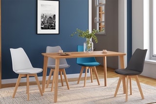 4 chaises Nordia - 46 x 79,5 x 51 cm