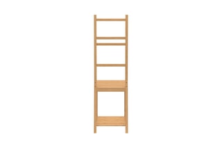 Porte serviette en bambou 4 niveaux Maya - Naturel