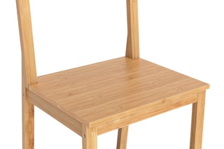 Porte serviette en bambou 4 niveaux Maya - Naturel