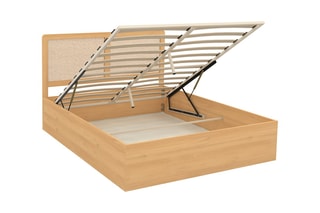 Lit-coffre avec sommier Eve - 140 x 190 cm