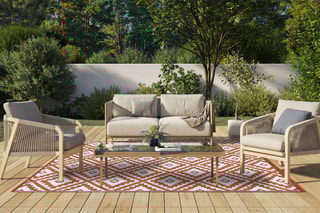 Tapis extérieur - Terracotta - 280 x 180 cm