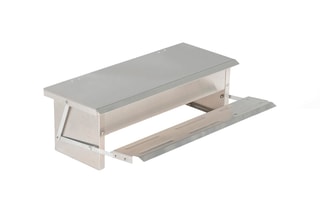 Mangeoire à pédale pour poules - 51 x 35 x 18,5 cm - Jusqu'à 5 kg