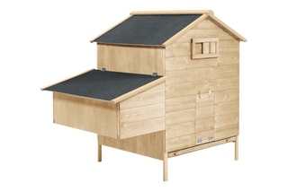 Poulailler en bois avec pondoir intégré - 6 à 10 poules