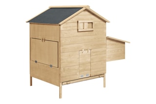 Poulailler en bois avec pondoir intégré - 6 à 10 poules