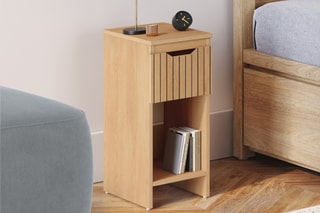2 tables de chevet 1 tiroir Faustine - 20 x 30 x 49,5 cm