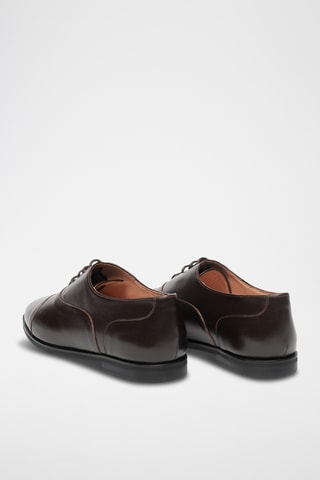 Derbys en cuir verni - Marron