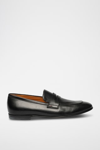 Mocassins en cuir - Noir