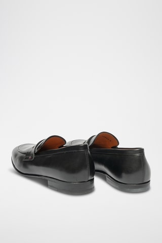 Mocassins en cuir - Noir
