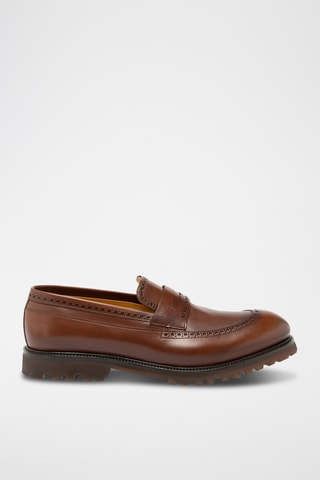 Mocassins en cuir - Marron