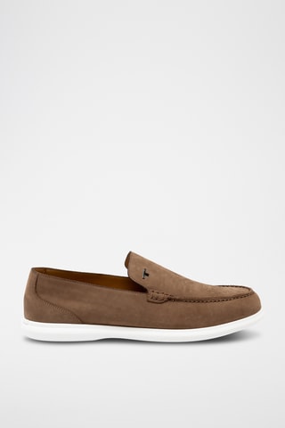 Mocassins en cuir - Marron