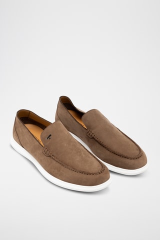 Mocassins en cuir - Marron