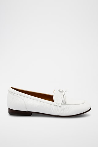 Mocassins en cuir - Blanc