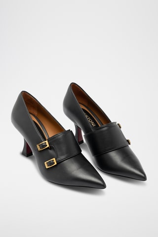 Escarpins en cuir - Noir